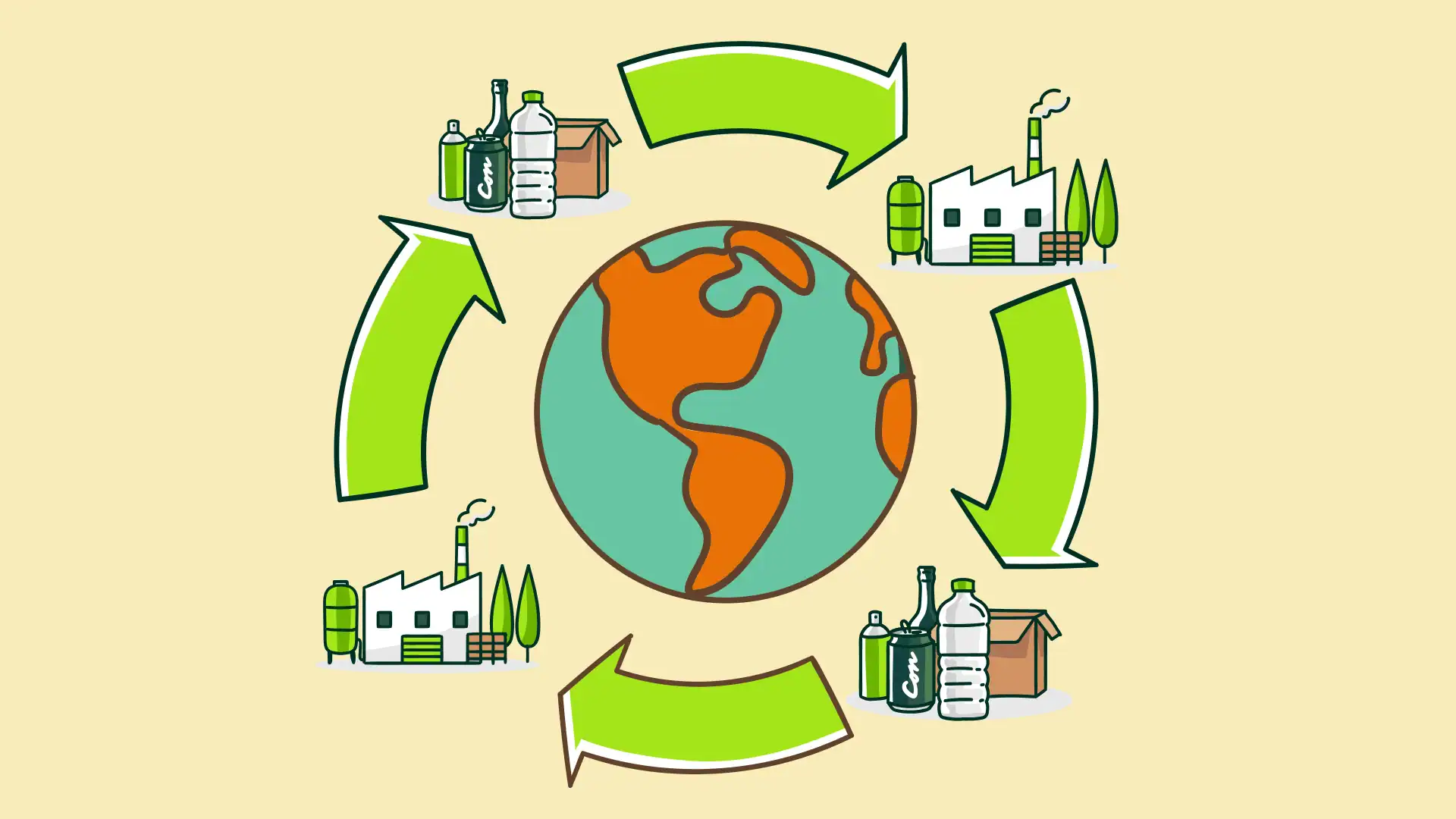 Desafíos al seleccionar materiales circulares