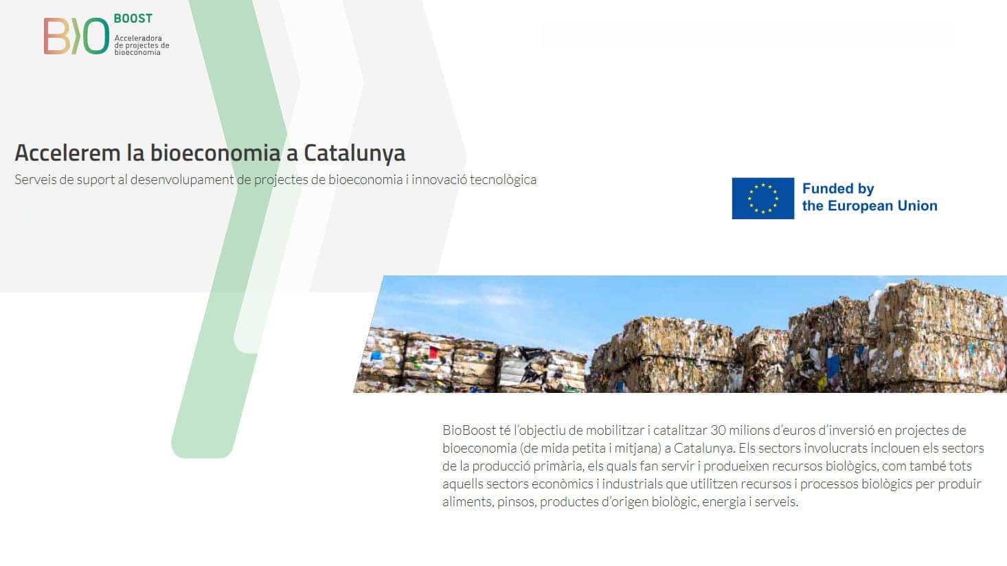 Proyecto de bioeconomía BioBoost